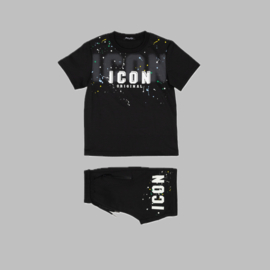 Twee delige set - paint black