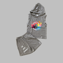 Zomerset - Hoody skateboard grijs