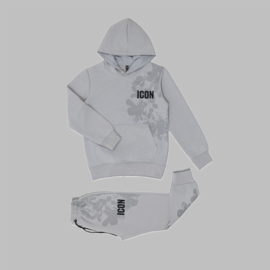 Trainingspak - Icon flowers grey