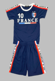 Twee delige set - France 10 navy