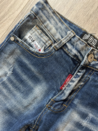 Jogg Jeans Bermuda - Icon blue