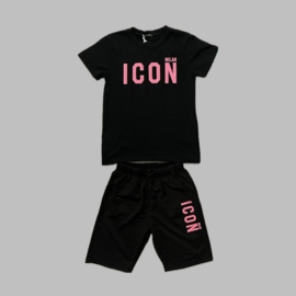 Twee delige set - ICON black