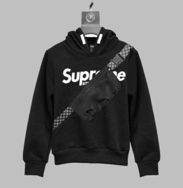 Hoody -  Supreme black