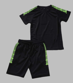 Twee delige set - Sports yellow green