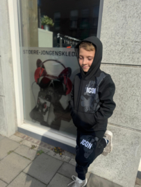 Trainingspak - Icon flowers black