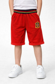Jogg Bermuda Spanje  - rood