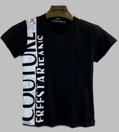 T-shirt - Couture black
