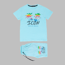 Twee delige set - Icon summer blue