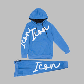 Trainingspak -  letters blue white
