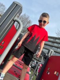Twee delige set - Boy red