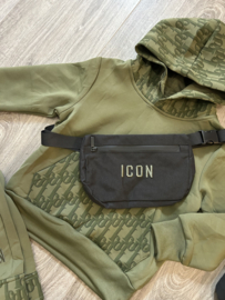 Joggingpak - Icon crossover bag green