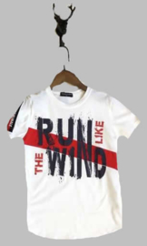 T-shirt -  Run like the wind wit