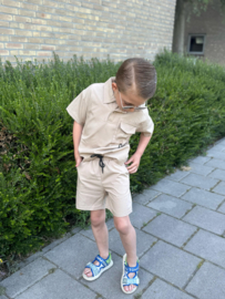 Twee delige set - Polo beige