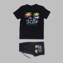 Twee delige set - Icon summer black