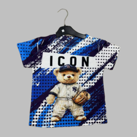 T-shirt  - ICON blue