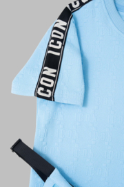 Twee delige set - Icon light blue