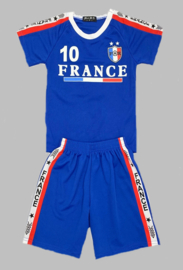 Twee delige set - France 10 blue