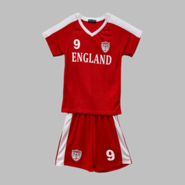 Twee delige set - Engeland rood