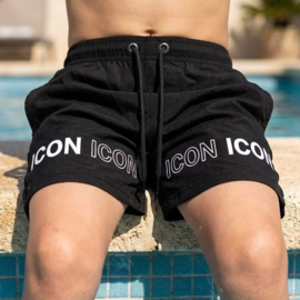 Beach Bermuda - Icon letters black