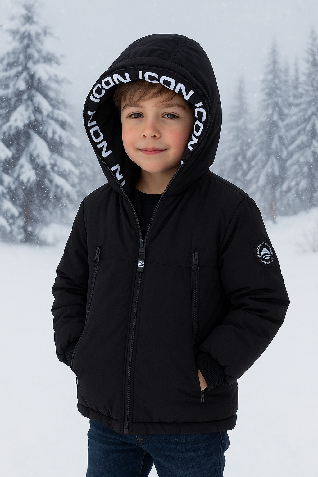 Jas - winterjas ICON zwart