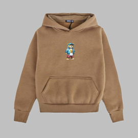 Hoody -  Beer bruin (tweezijdig)