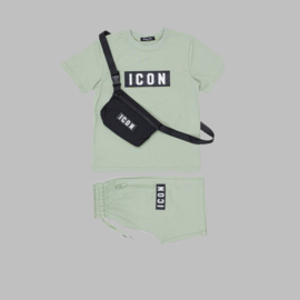 Twee delige set - bag  mint
