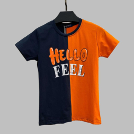 T-shirt - Hello oranje