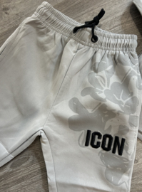 Trainingspak - Icon flowers grey