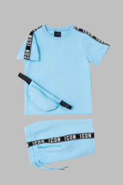 Twee delige set - Icon light blue