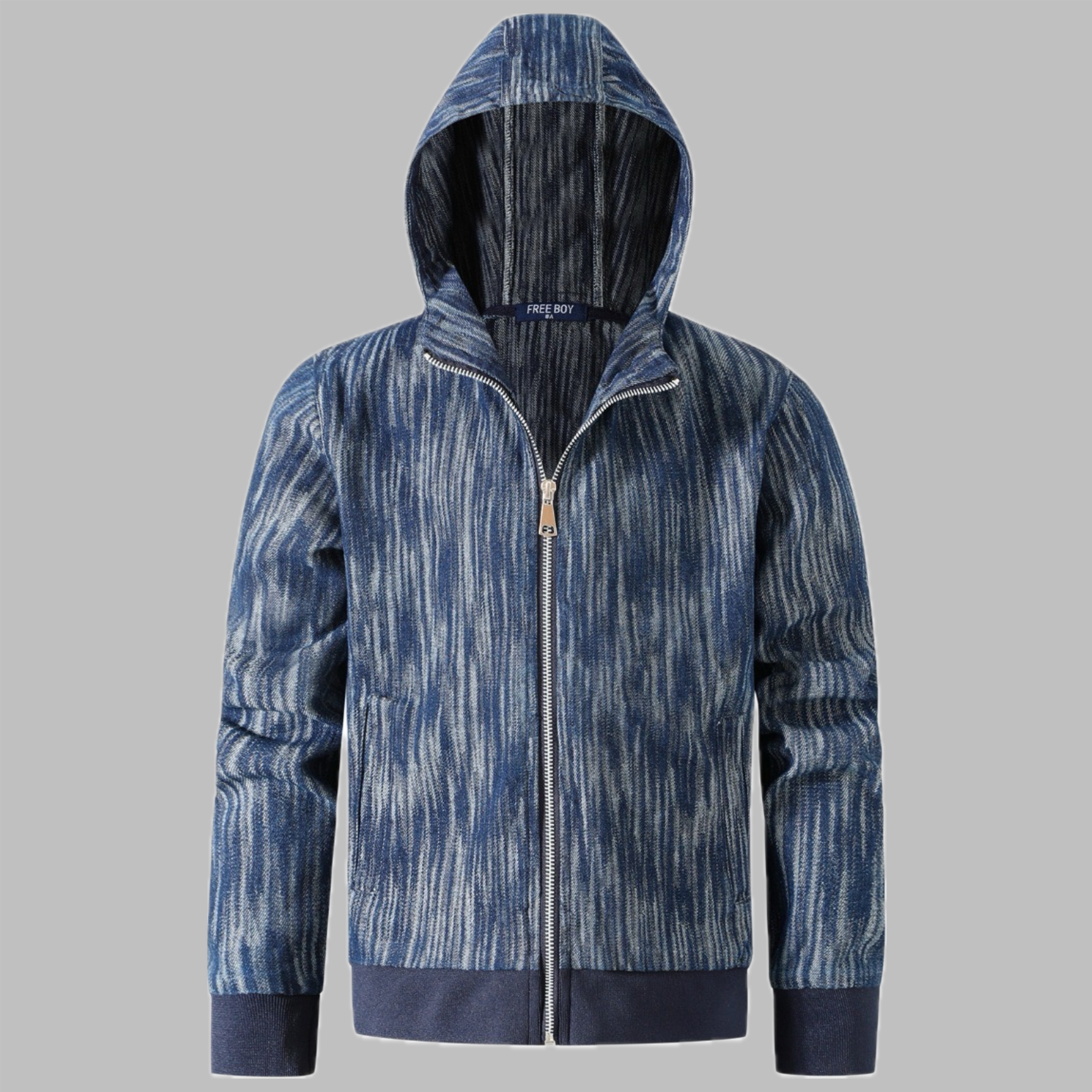 Sweatjack jeanslook - Tim