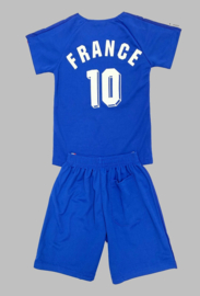 Twee delige set - France 10 blue