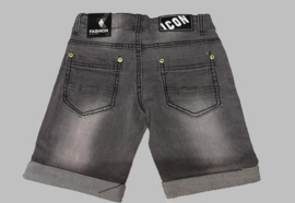 Jogg Jeans Bermuda - Icon grey