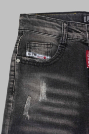 Jogg Jeans Bermuda - Icon grey