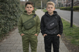 Joggingpak - Icon crossover bag black