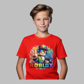 T-shirt - Roblox rood