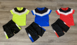 Twee delige set - Sport rood