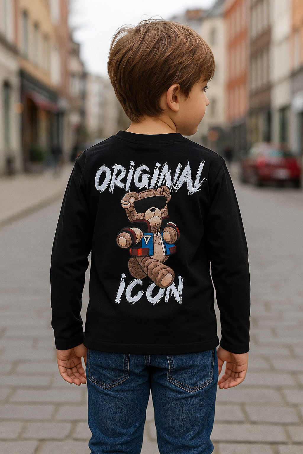 Longsleeve  - Icon sunglasses black