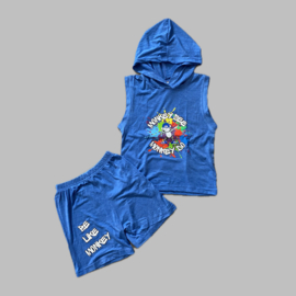 Zomerset - Hoody skateboard blauw