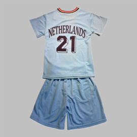 Twee delige set - Nederlands Elftal licht blauw