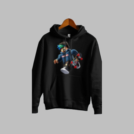 Hoody - Roblox zwart