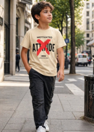 T-shirt - Attidude beige