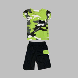 Twee delige jogg set - Army green