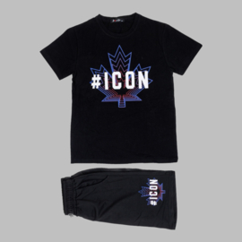 Twee delige set - Icon black leaf