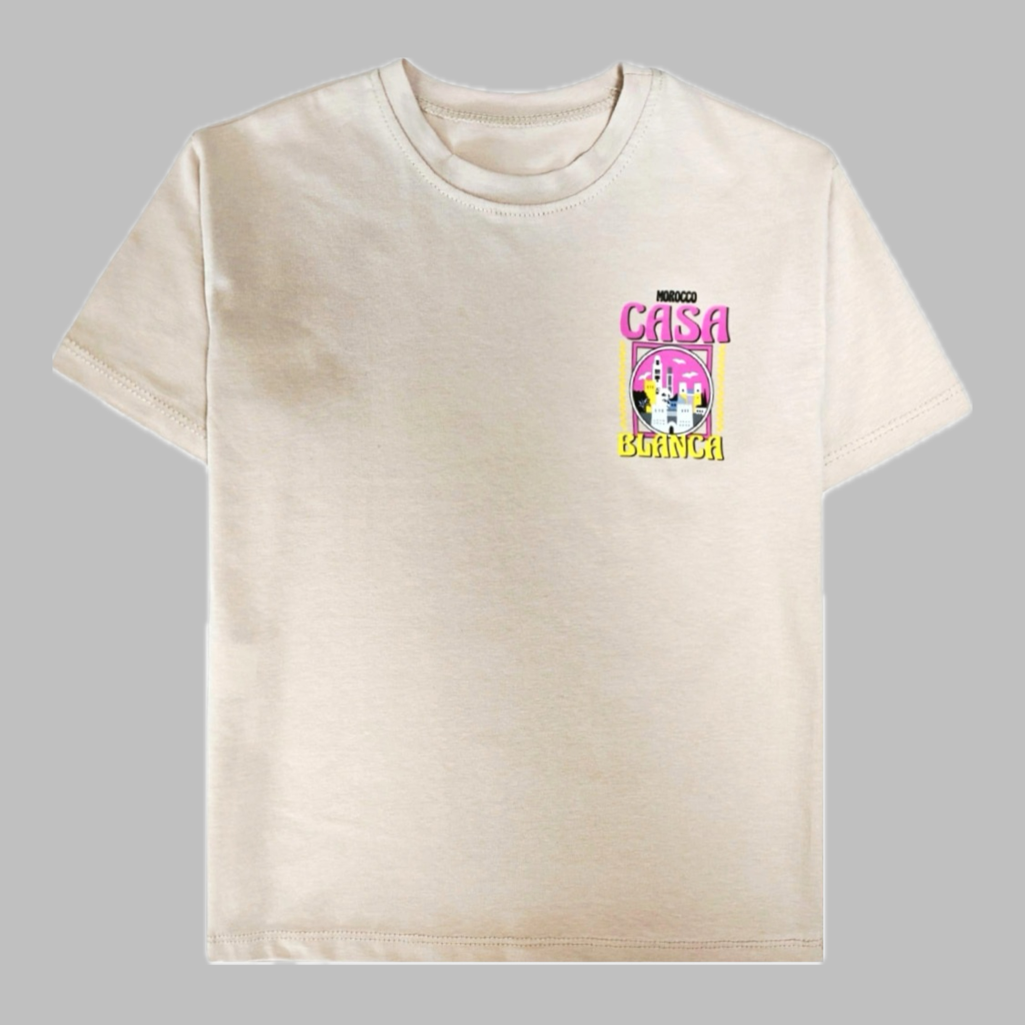T-shirt - "Casablanca" beige