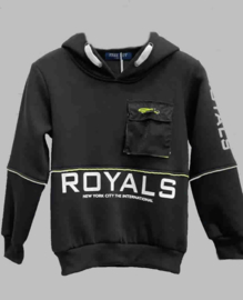 Hoody -   Royals black