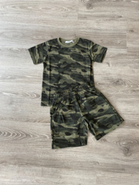 Twee delige set - Army print