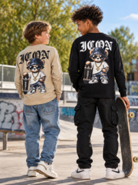 Longsleeve  - Icon skate black
