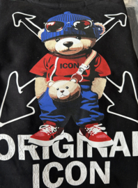 Longsleeve  - Icon jeans black
