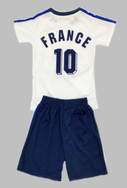 Twee delige set - France 10 wit