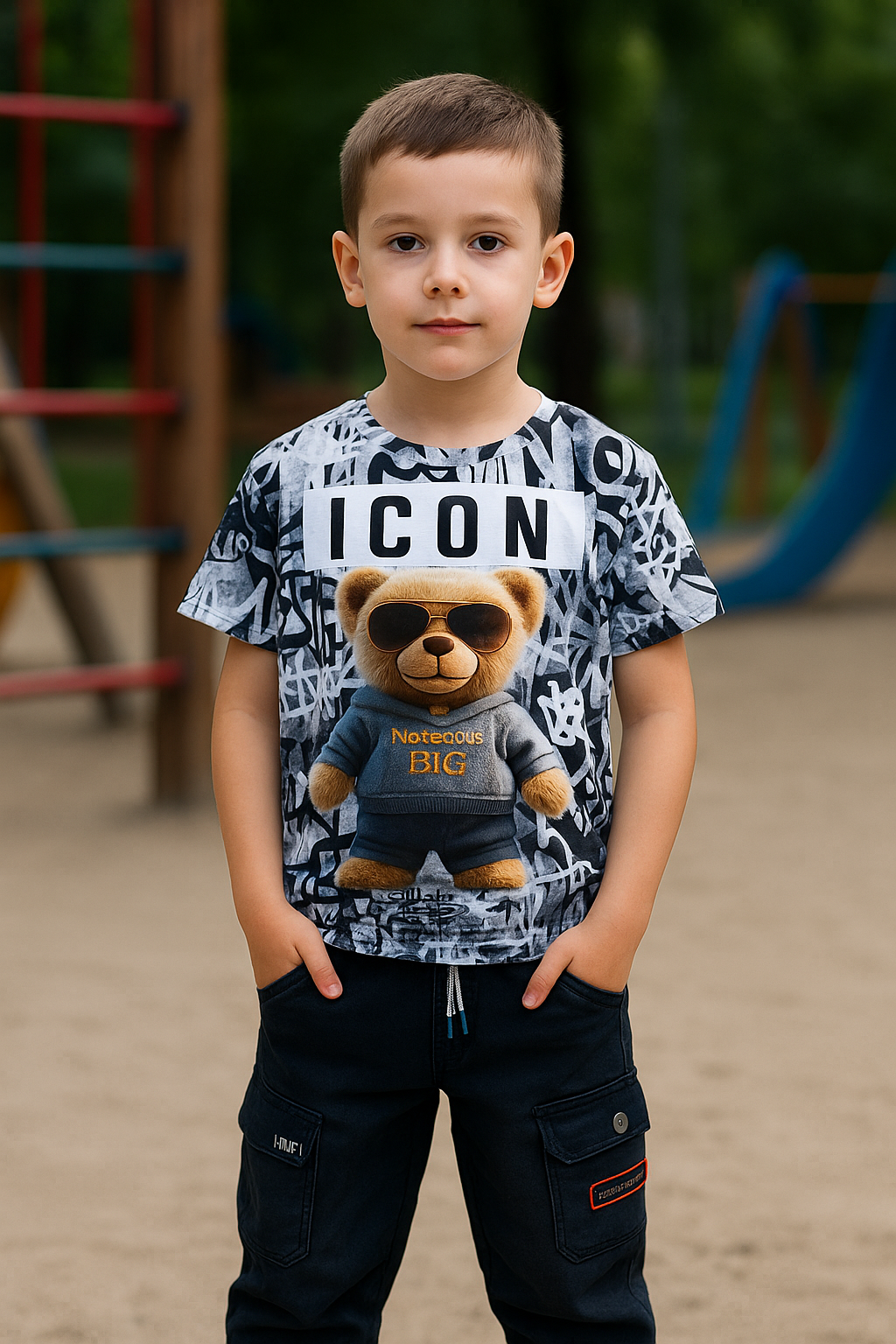 T-shirt  - ICON grey